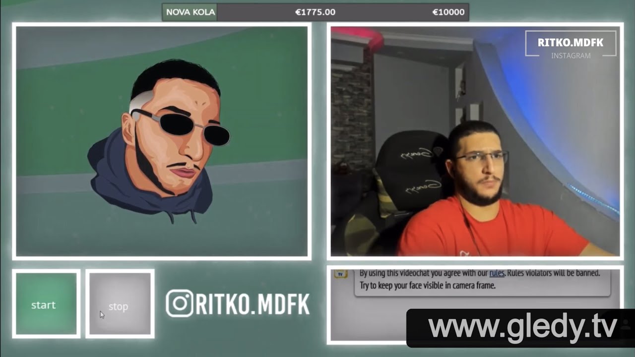GLEDY KE GO TUZI RITKO MDFK *ritko napnat go izgasi strimot*