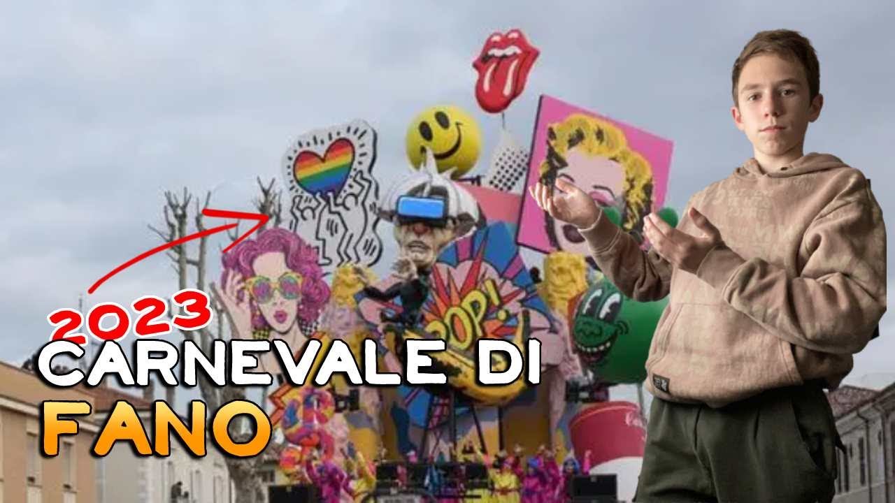 Giriamo TUTTO IL CARNEVALE DI FANO 2023!