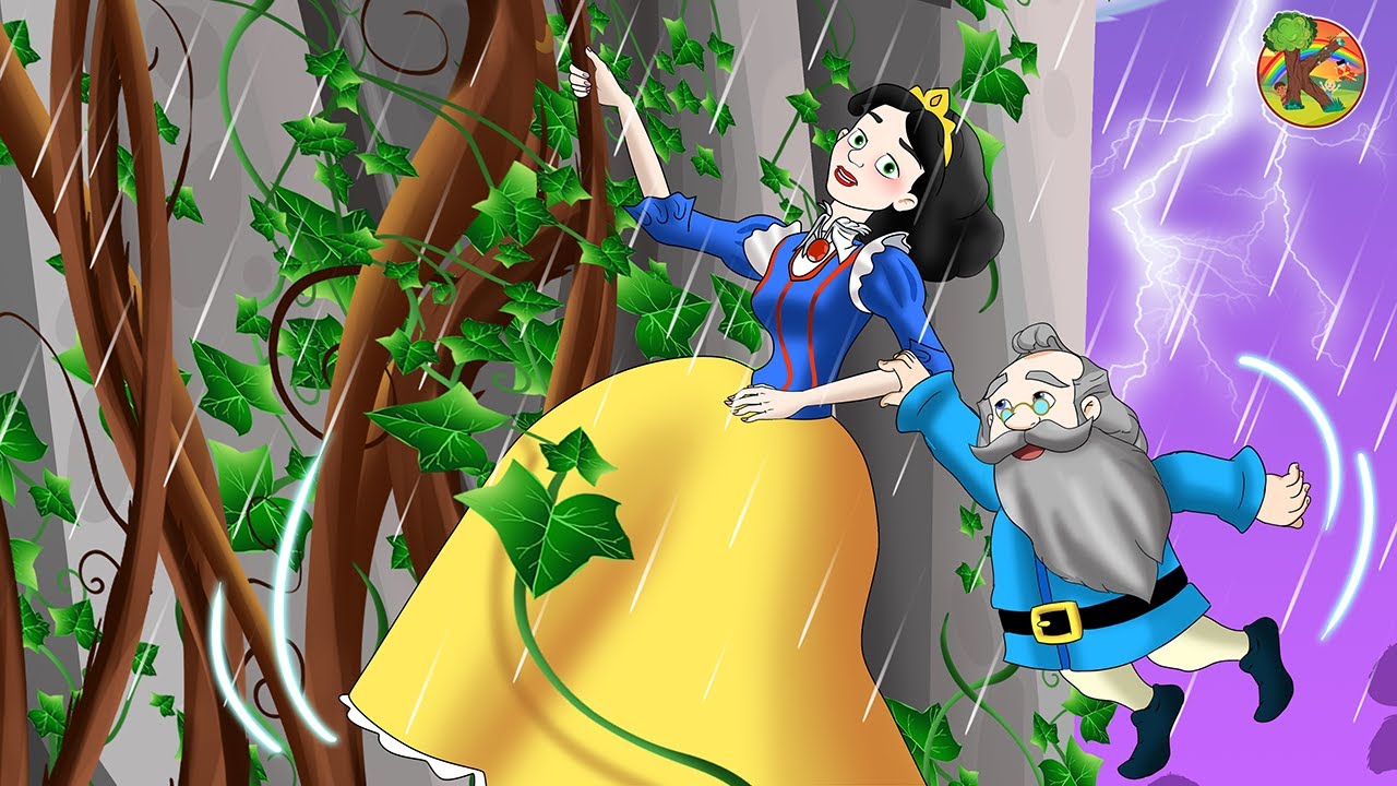 Branca de Neve - À Tempestade | KONDOSAN em Português | Os Amiguinhos Contos e Historinhas