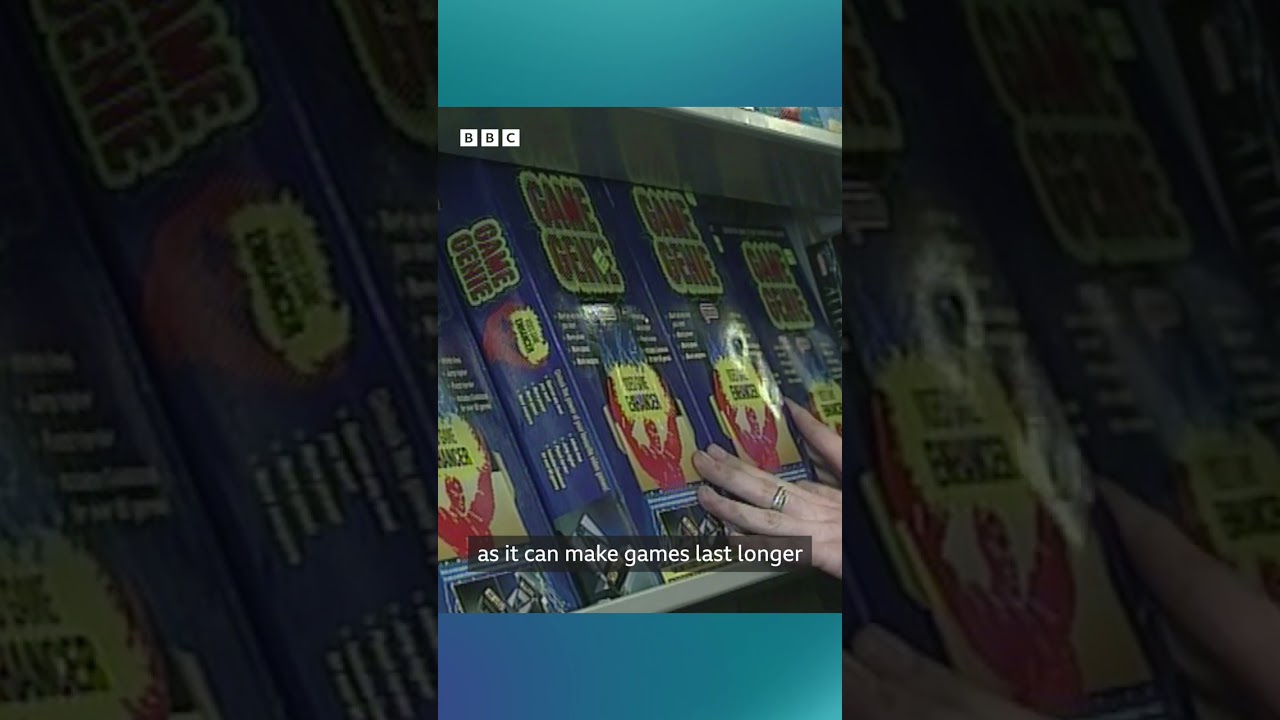 1993: The GAME GENIE Cheat Cartridge | BBC News | Retro Gaming | BBC Archive