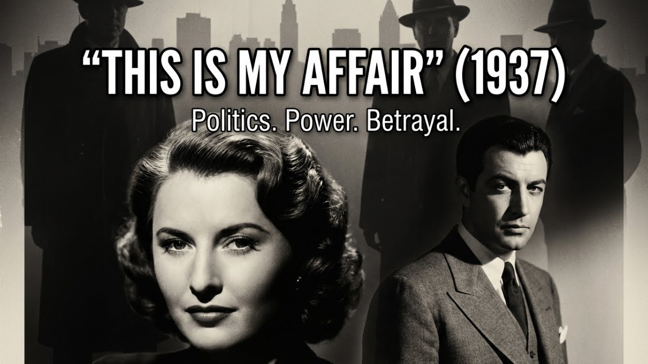 This Is My Affair (1937) Historical Crime Drama with Robert Taylor and Barbara Stanwyck