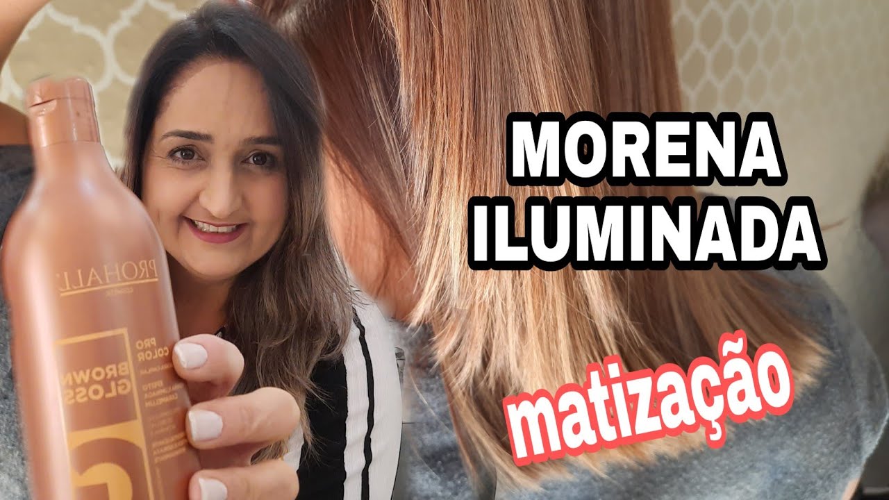 MORENA ILUMINADA  CARAMELO DA PROHALL -RESENHA E PASSO A PASSO