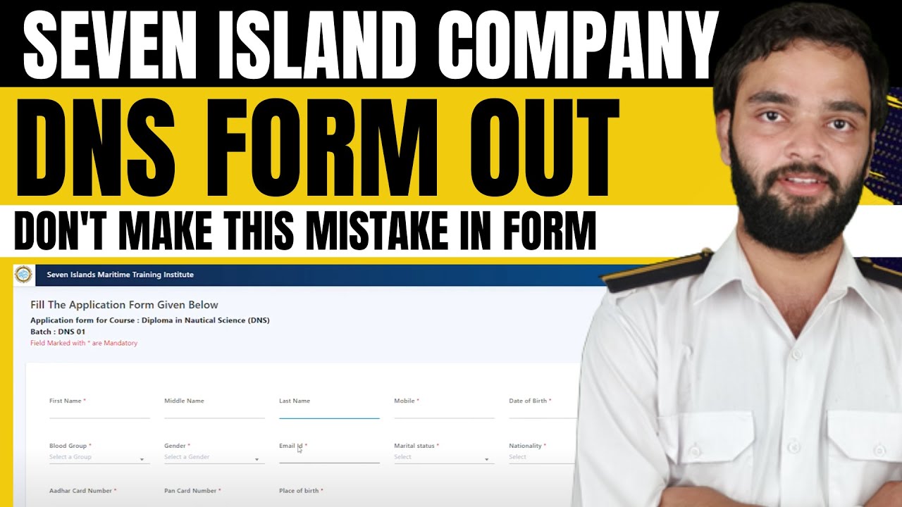 Seven Islands Maritime Training Institute DNS | Seven Island Company Diploma in Nautical Science