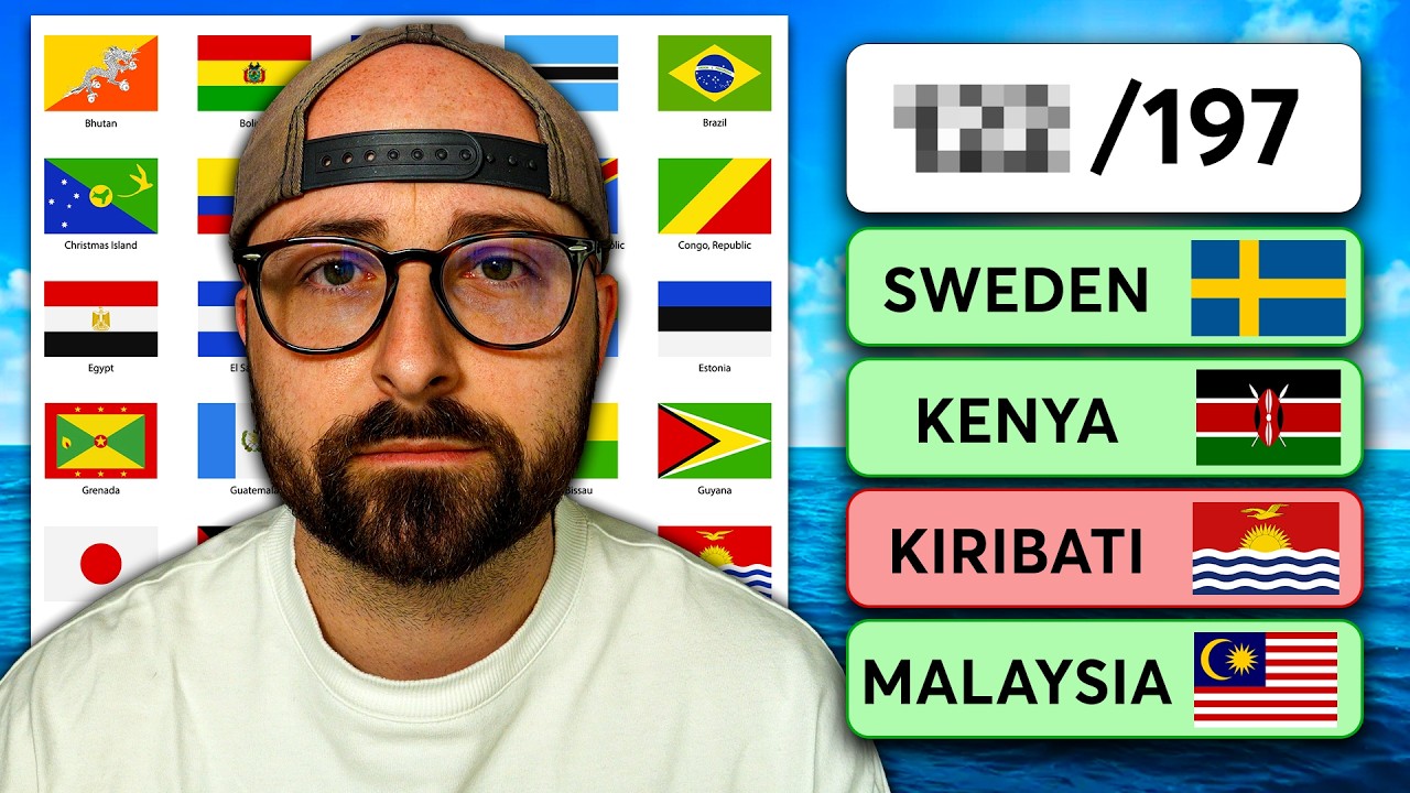 Can I name ALL 197 flags of the world? 🌍