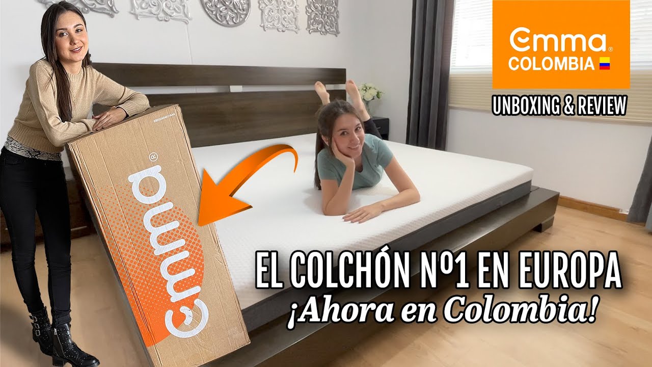 UNBOXING Colchón #emma Colombia | El mejor colchón de Europa ahora en Colombia