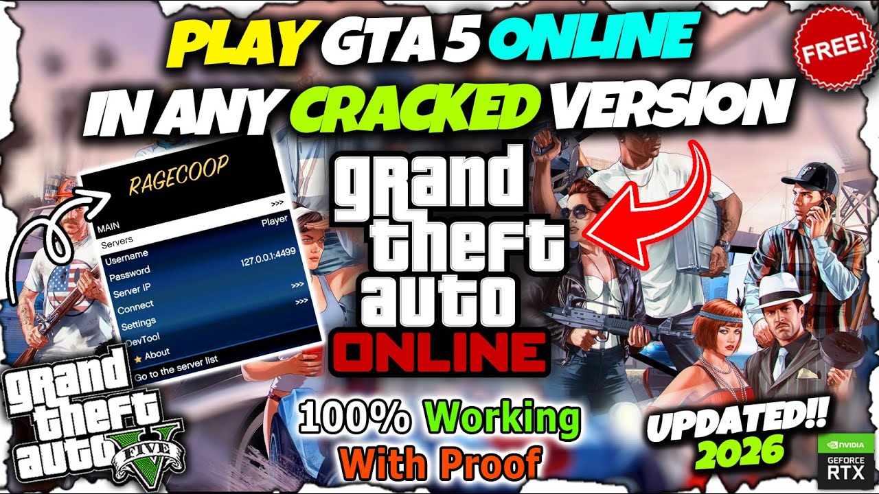 Play GTA 5 Online in Any Cracked Version! 😱 | 100% Working Multiplayer 2026 🔥