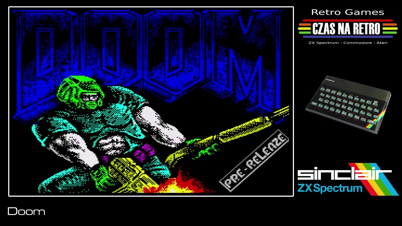 Doom Pre-release v1.5b (1997) - ZX Spectrum