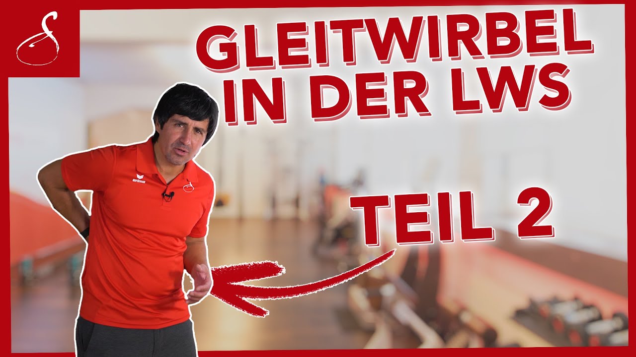 Gleitwirbel LWS Übungen TEIL 2 │LWS / Wirbelgleiten / Wirbelsäule │ SanoGym