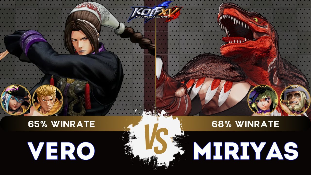 KOF XV ▰ VERO (Duo Lon/Ryo/Isla) 🆚 MIRIYAS (Dino/Sylvie/Antonov) 🎞️Replay Match - 1/26