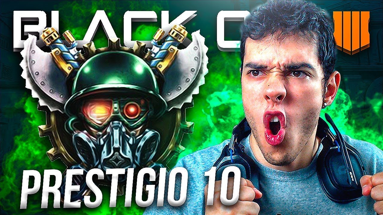 ¡¡JUGANDO A JUEGO DE ARMAS EN  BLACK OPS 4!! PRESTIGIO 10