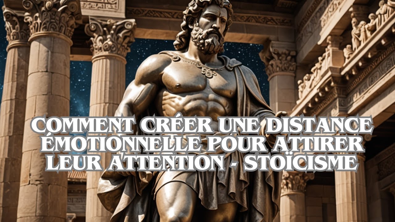 Comment cr&eacute;er une distance &eacute;motionnelle pour attirer leur attention Sto&iuml;cisme