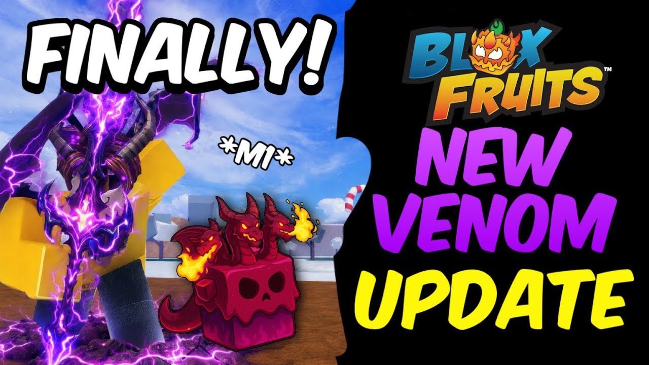 Blox Fruits Venom Rework UPDATE FINALLY! Release Date + LEAKS..