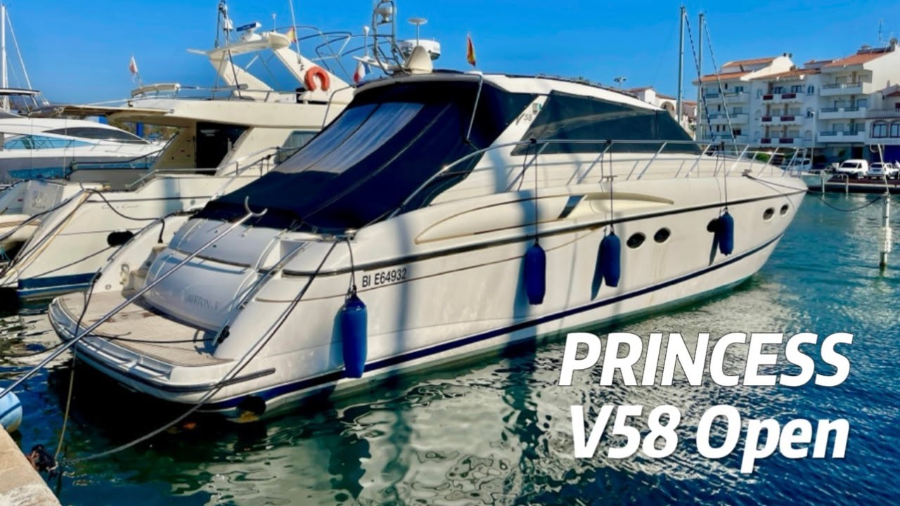 (SOLD) PRINCESS V58 OPEN for sale - KALMA YACHTING