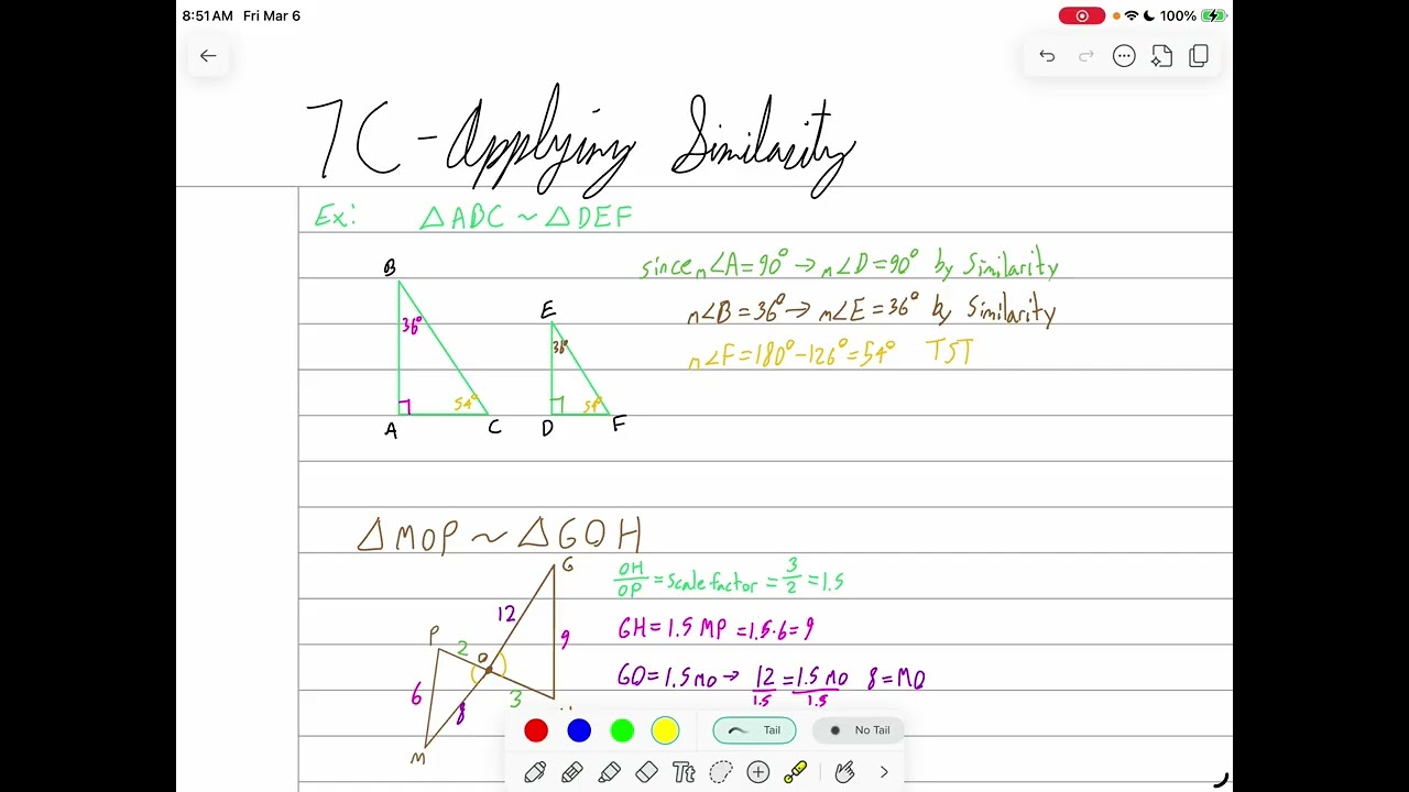 Geo  7C Applying Similarity Part 1