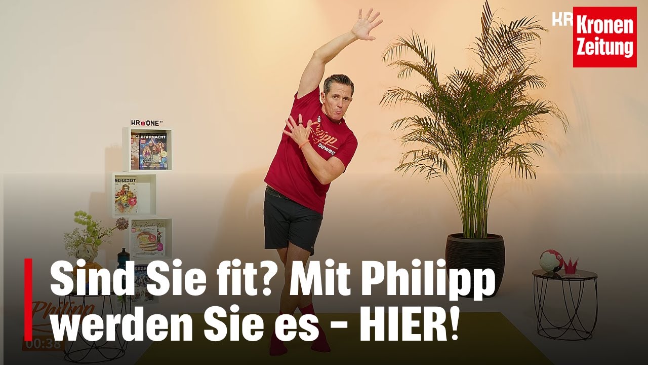 Philipp bewegt am Sonntag, 8.12.: Mit unserem Vorturner werden Sie fit!