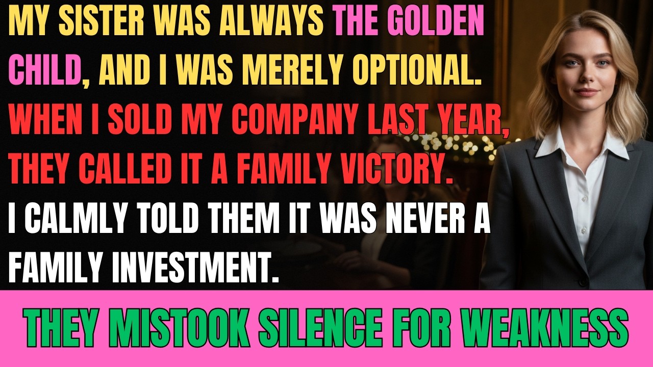 My Parents Gave My Sister Everything — Until They Tried to Take What I Built