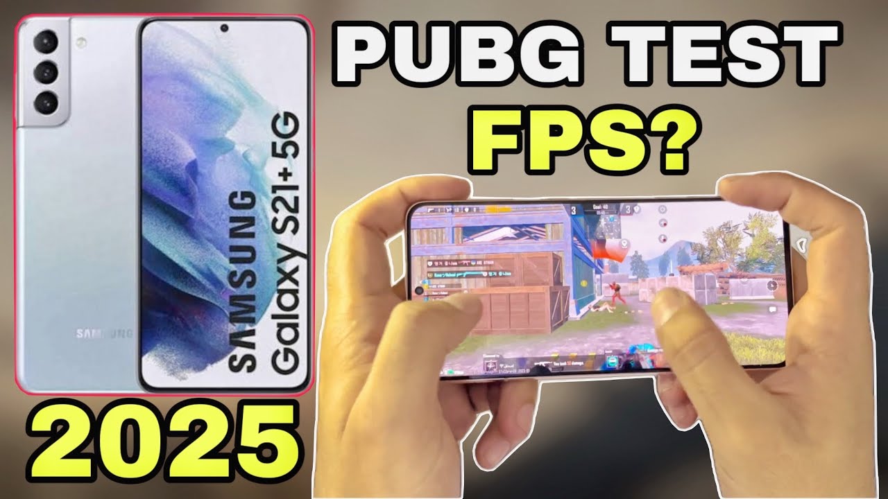 Samsung glaxy s21plus (pubgtest) 😱 after new update 2025 fps? Gaming review way to game