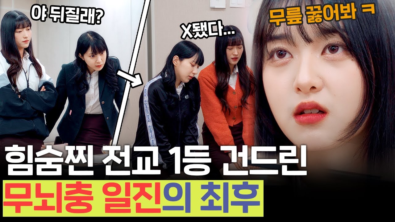 SUB 사이다) 하필 노빠꾸 전교 1등 잘못 건드려서 치마에 💩까지 지린 일진ㅋㅋ | [루대숲] - 96번째 사연