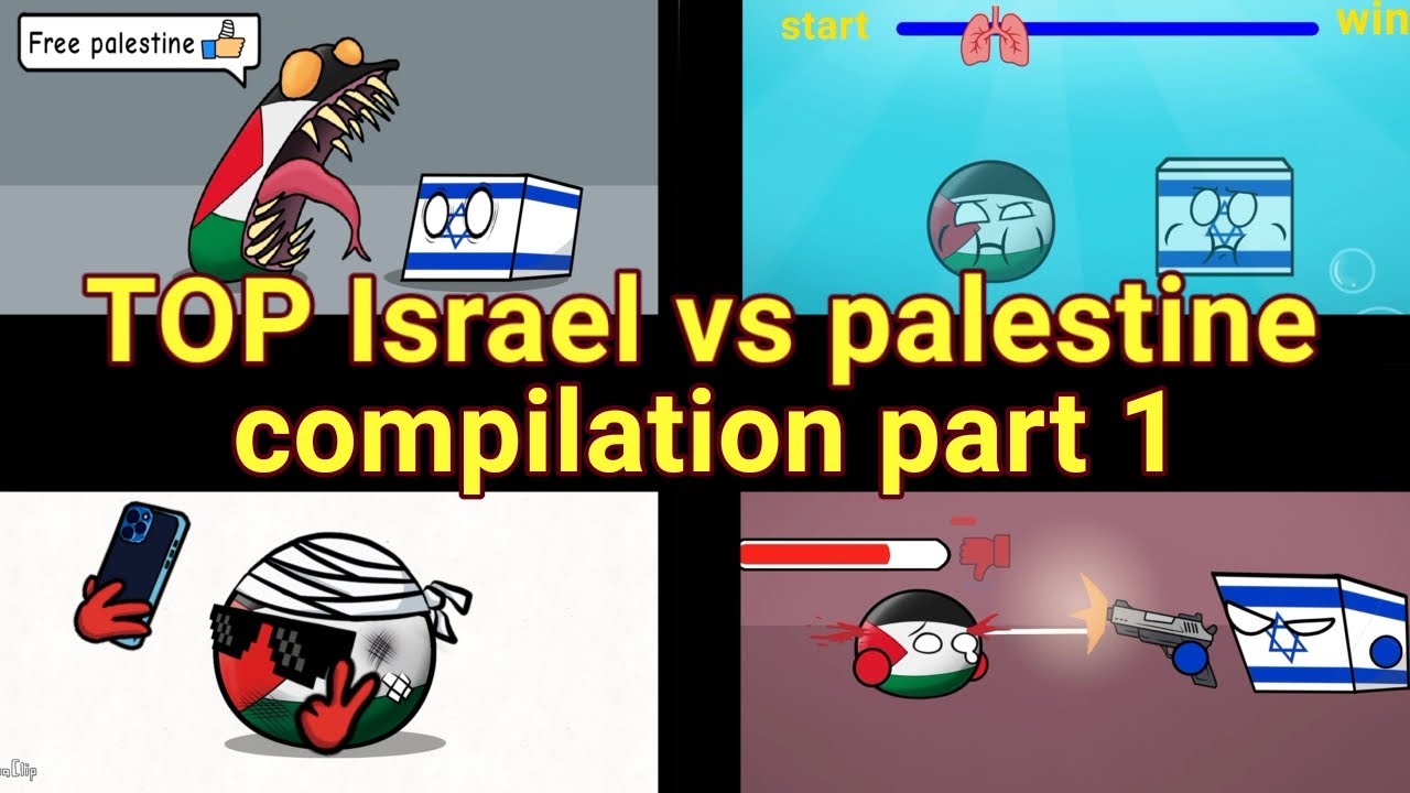 Top of Israel vs palestine countryballs compilation #countryballs #palestine #ilovepalestina