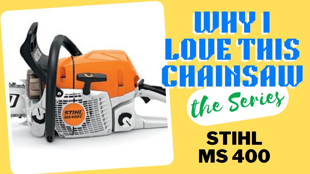 Stihl MS 400 [Почему я люблю эту серию бензопил]