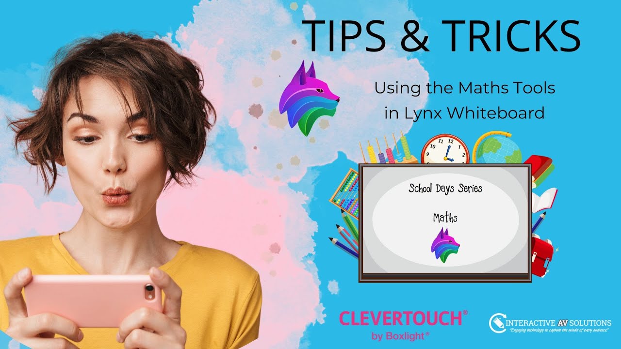 Clevertouch Lynx Whiteboard Tips & Tricks: Using the Maths Tools