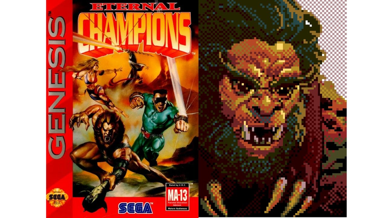 Eternal Champions (Sega Genesis) - Slash Playthrough