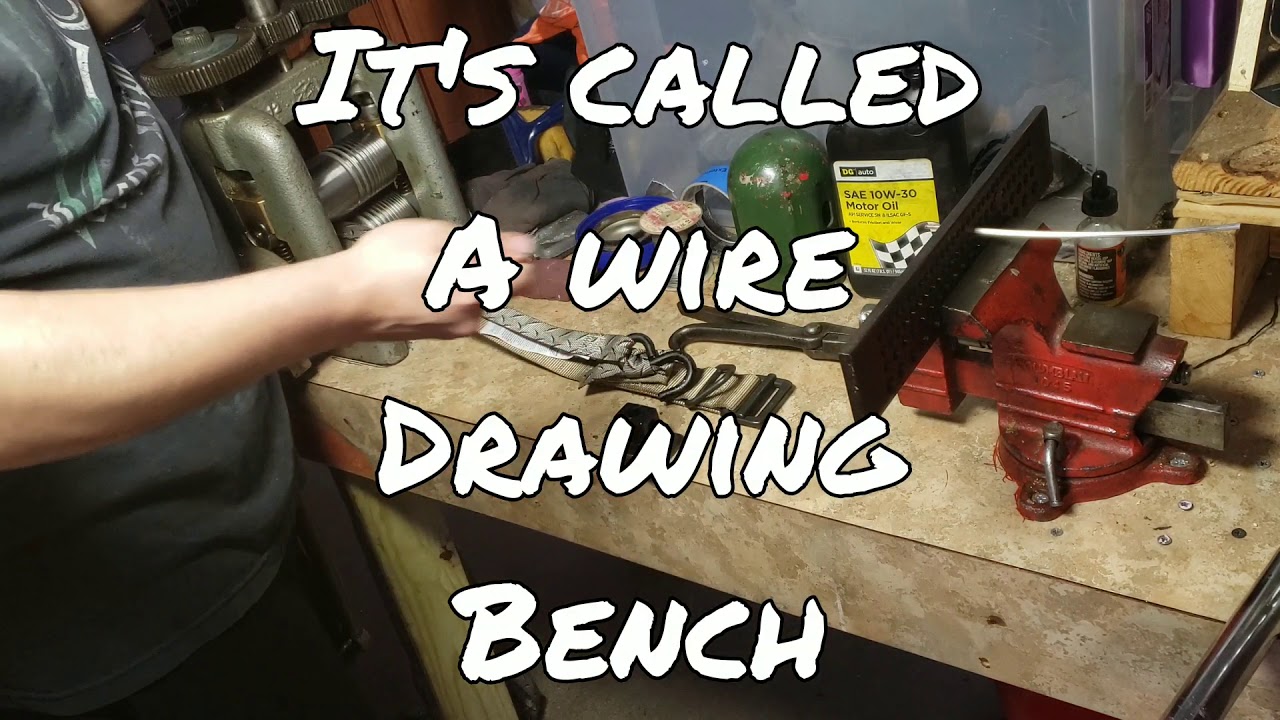 Drawing 3 mm silver wire
