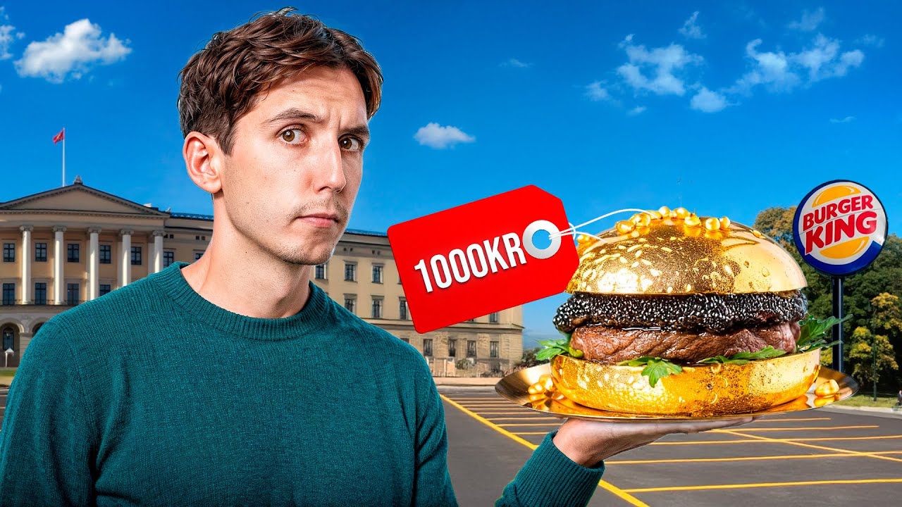 Pr&oslash;ver det Dyreste p&aring; Alle Fast-Food Kjedene
