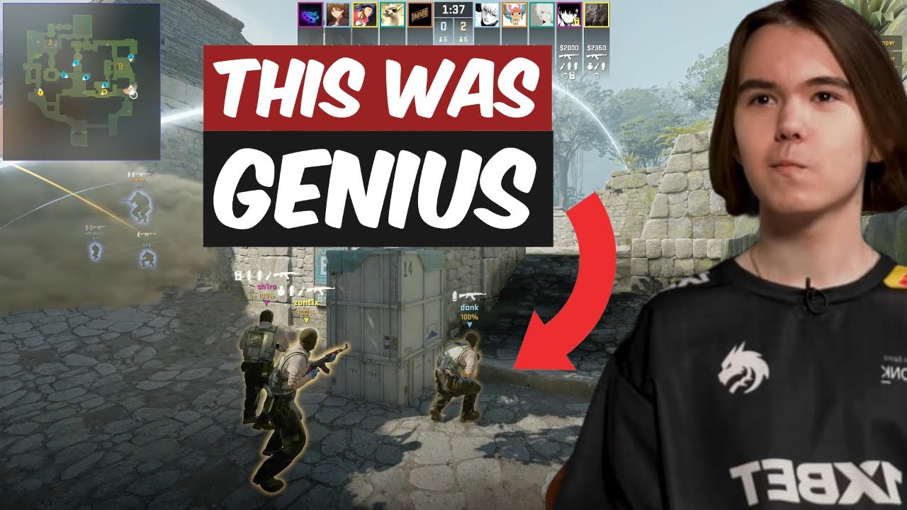 Team Spirit SMART Ancient Tactic vs NAVI | CS2 Strategy Breakdown