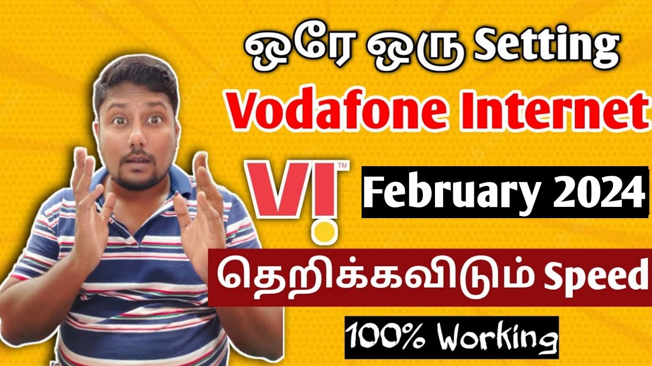 How To Increase Vodafone Internet Speed Tamil | Vi APN Setting February 2024 | Tech Tamil Gadget