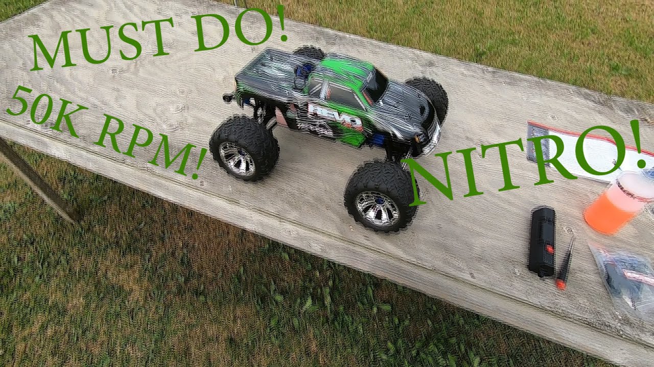 Traxxas REVO 3.3_Engine Break In...
