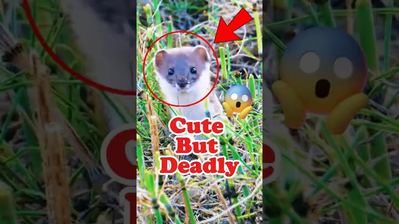 Cutest But Deadliest: The Least Weasel 😱 