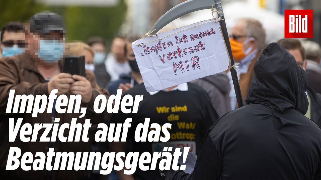 Harte Ansage an Impfgegner: „... dann verzichtet auch auf Beatmungsgeräte!“
