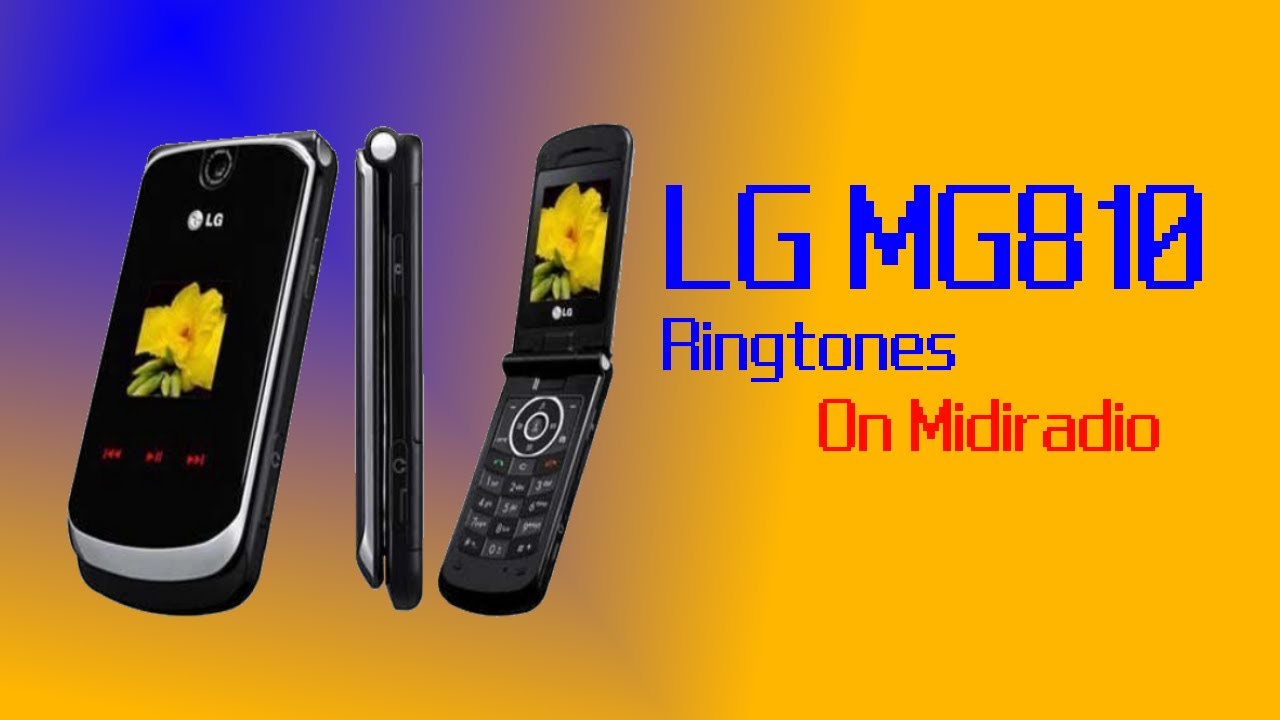 LG MG810 - Ringtones on Midiradio