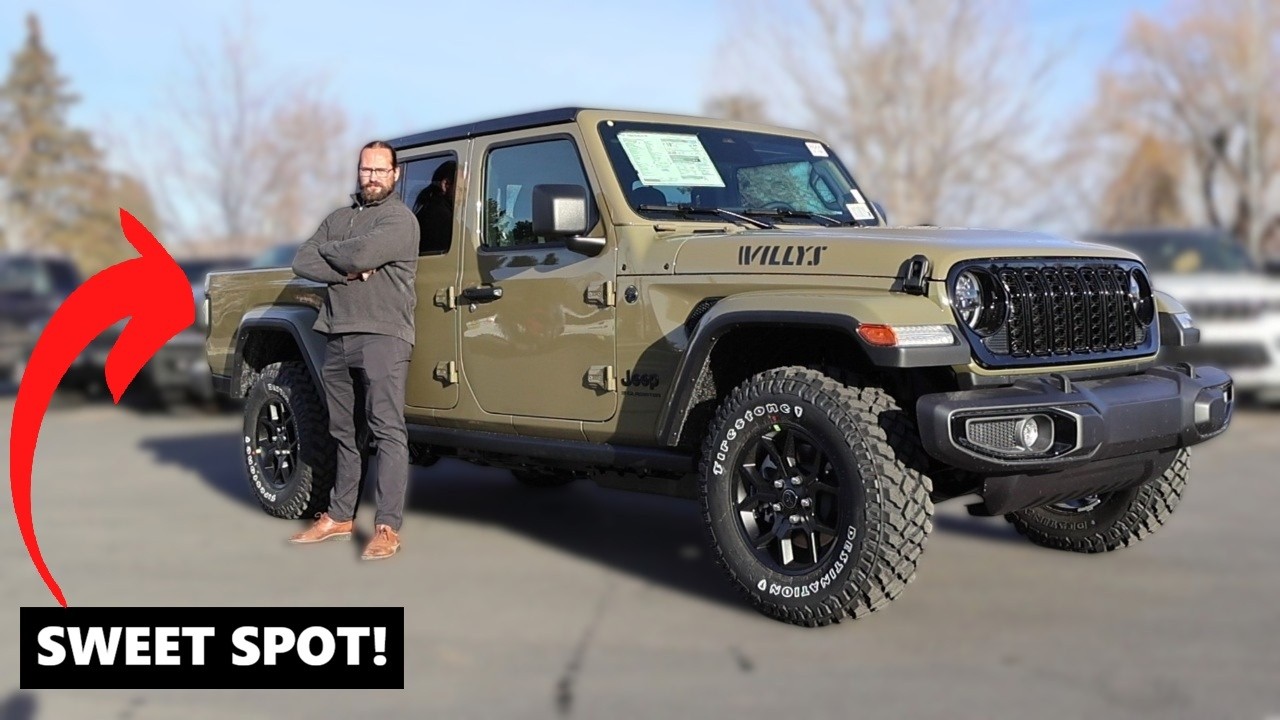 Just Needs a V8! //2026 Jeep Gladiator Willys//