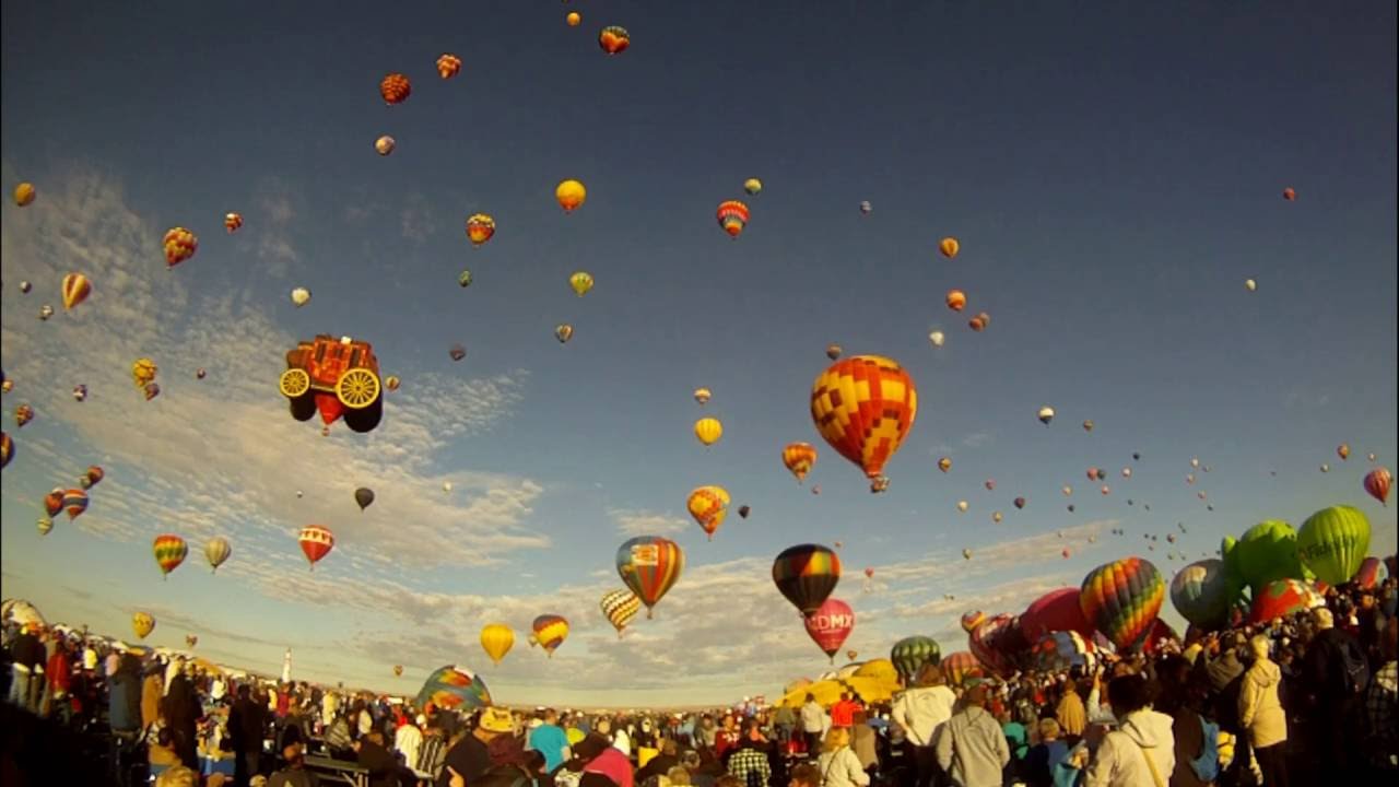 Albuquerque International Balloon Fiesta 2016 Full Video