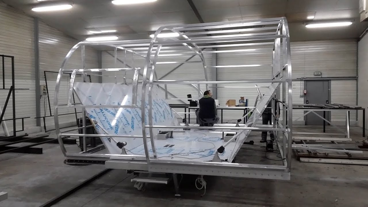 ALUCORE® | Usage in a telescopic office module