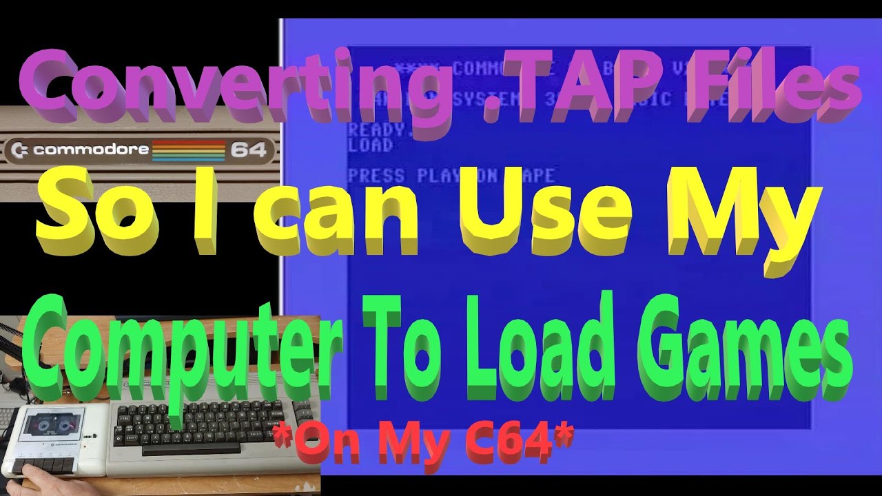 Converting a .TAP File So I Can Load It On Real Hardware