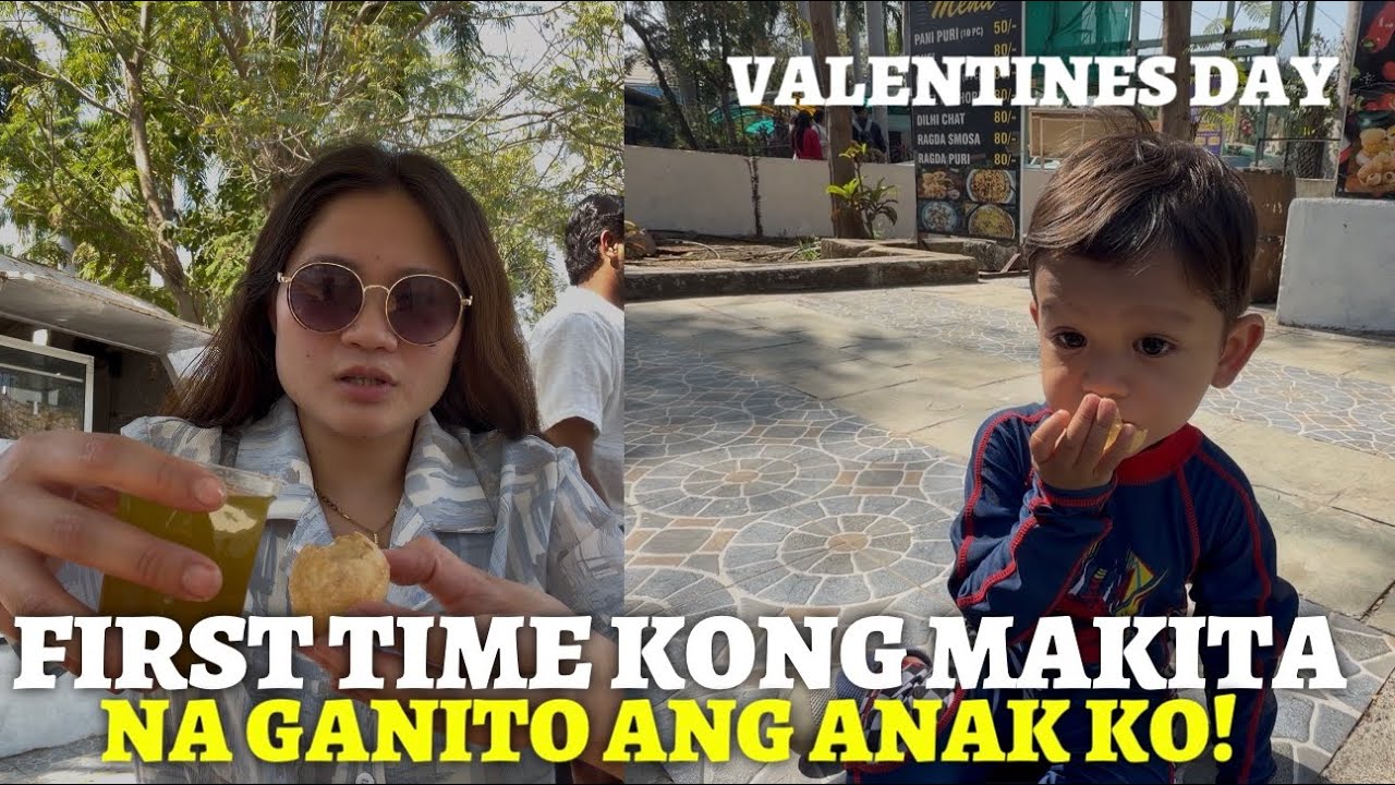 FIRST TIME KONG MAKITA NA GANITO ANG ANAK KO! VALENTINES DAY NAMIN! 