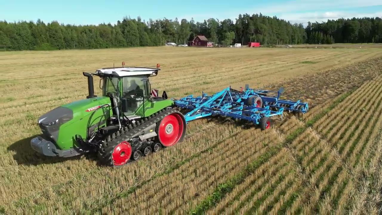 MOISSON & DECHAUMAGE en SUÈDE 🇸🇪 - HARVEST IN TORPANE