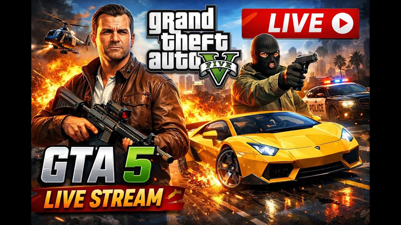 🔴 LIVE - GTA V GAMEPLAY STREAM #gta5 #gtav #gaming