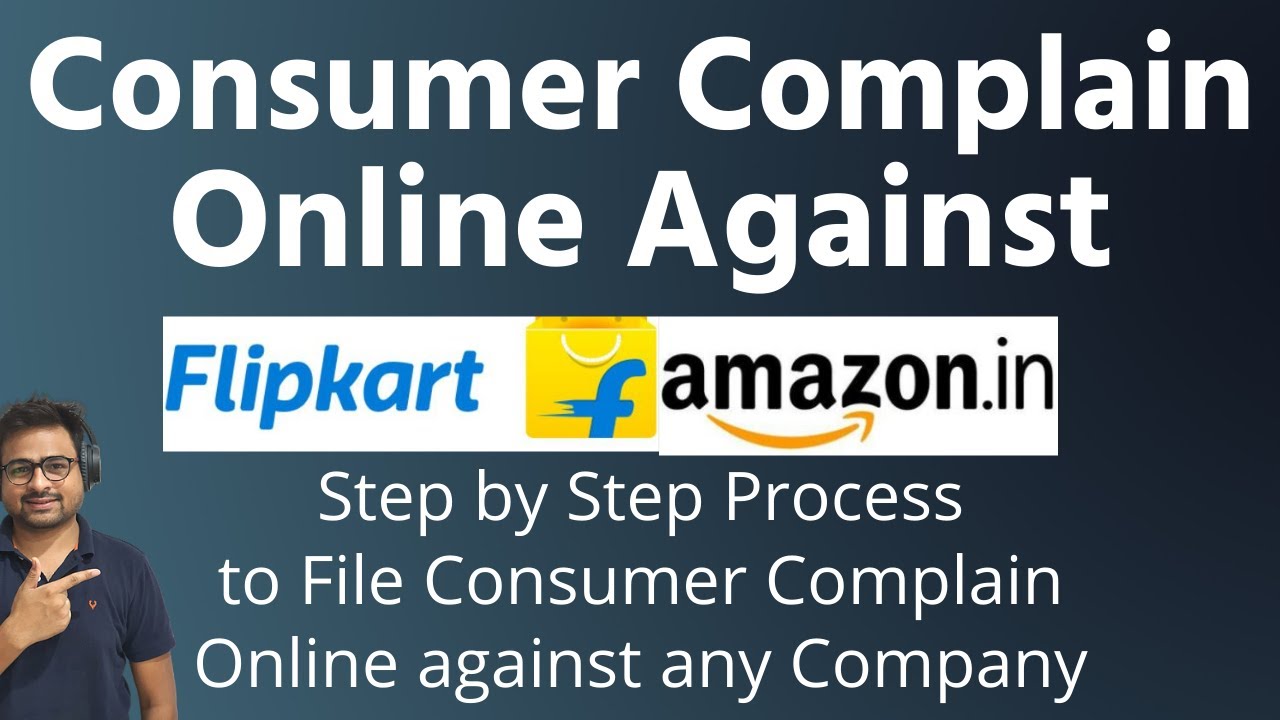 How to File Consumer Complaint Online Against Flipkart Amazon Company | Consumer Complain Kaise Kare