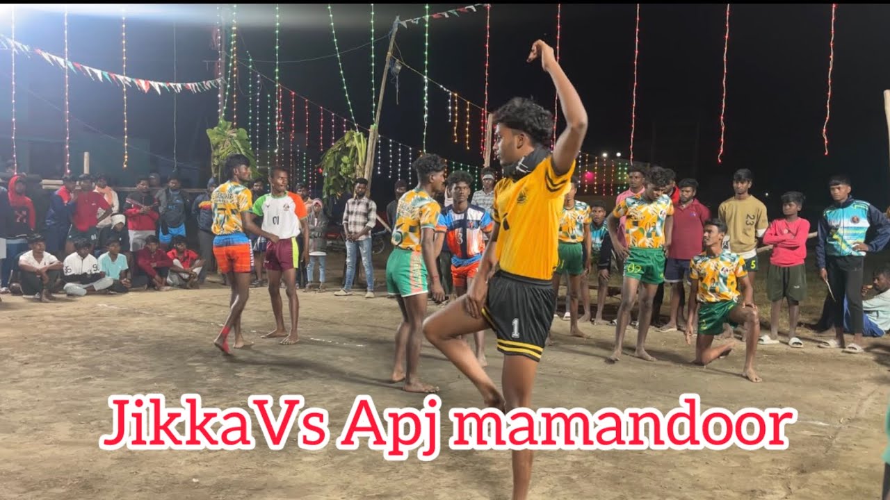 🌏 Place: panpakkam 💥kg 54 match ⚡️Apj mamandoor VsJikka🤼