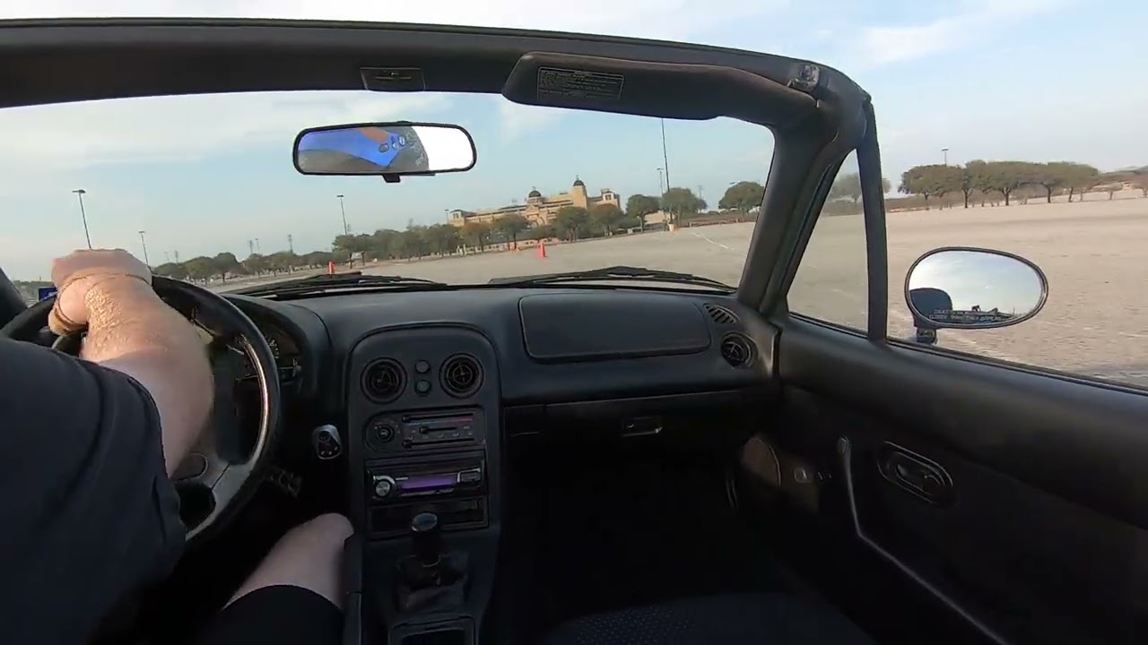 Texas Region SCCA Autocross - Event #1 @ LSP - CST 1996 Miata