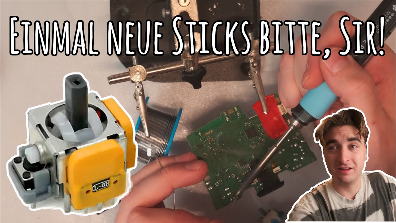 PS5 Controller Umbau auf Hallsensoren und neue Sticks