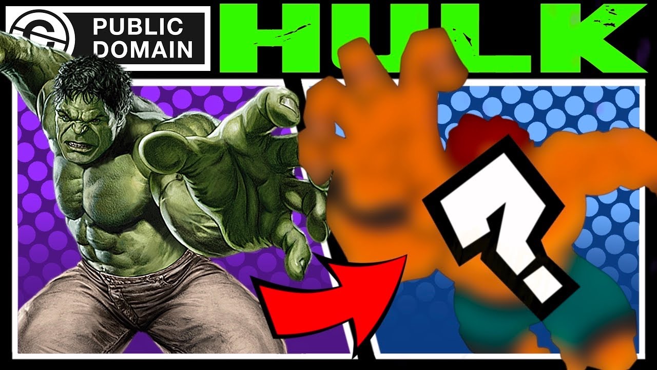 MAKING MY OWN “HULK” USING PUBLIC DOMAIN IDEAS!