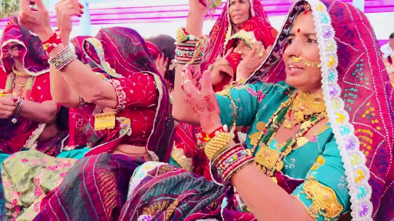 मामी - नाणदा गीत 🎵👌/ गोदया लेले गोदया ये,मामी थारो नाणदो🎶/ मायरा गीत 🎶 #marwadi #geet #wedding 