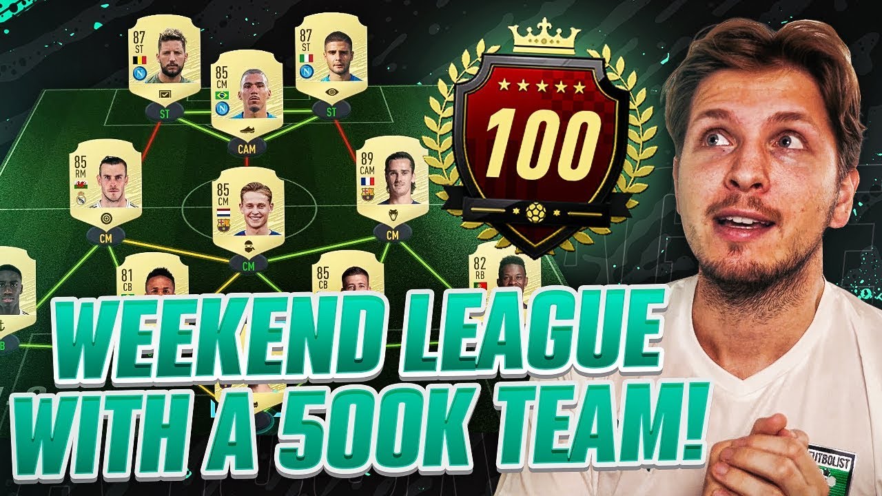 COULD I GET TOP 100 WITH MY 500K TEAM?! FIFA 20 FUT CHAMPIONS HIGHLIGHTS (PS4)