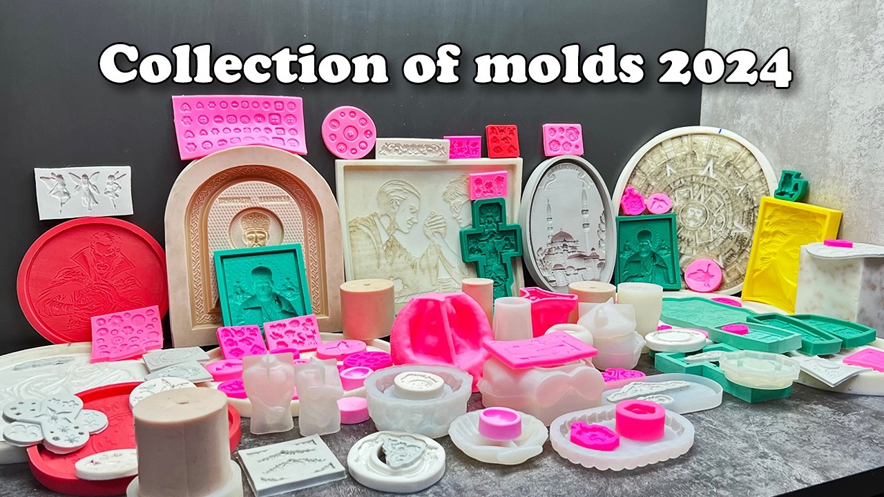 My Huge Collection of Silicone Molds in 2024. Homemade Silicone Molds and Store Bought