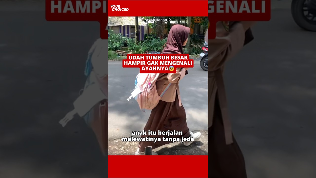 lima tahun berpisa: momen haru ayah dan anak yang bertemu kembali
